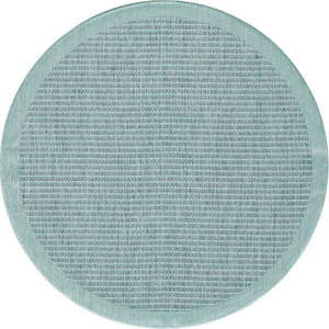Modrý kulatý vnitřní a venkovní koberec ø 160 cm Giza 1410 – Ayyildiz Carpets obraz