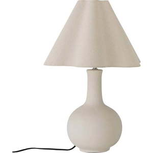 Krémová stolní lampa s textilním stínidlem (výška 60 cm) Heide – Bloomingville obraz