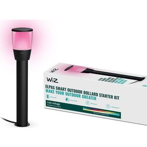 LED smart venkovní svítidlo 5 W Bollard Starter Kit – WiZ obraz