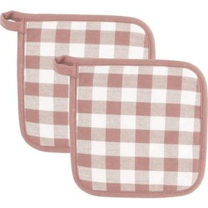 Bavlněné chňapky v sadě 2 ks Gingham – Tiseco Home Studio obraz