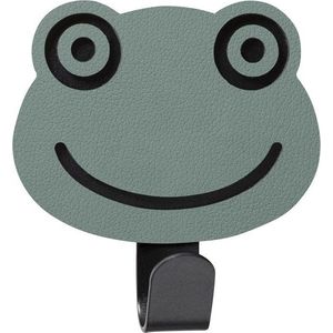 Šedozelený ocelový háček bez vrtání Frog Nupo – LIND DNA obraz