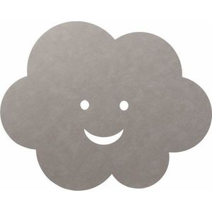 Šedobéžový ručně tkaný dětský koberec z Eko kůže 113x140 cm Cloud XXXL Cloud – LIND DNA obraz