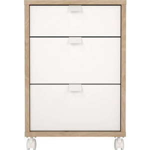 Skříňka v dekoru dubu v bílo-přírodní barvě 41x61 cm Sign – Tvilum obraz