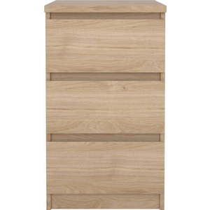Komoda v dekoru dubu v přírodní barvě 40x70x50 cm Naia – Tvilum obraz