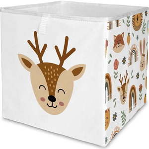 Látkový dětský organizér na hračky 32x32x32 cm Little Boho – Butter Kings obraz