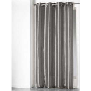 Tmavě šedý saténový závěs 140x240 cm Shana – douceur d'intérieur obraz