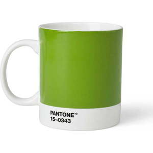 Zelený keramický hrnek 375 ml Green 15-0343 – Pantone obraz