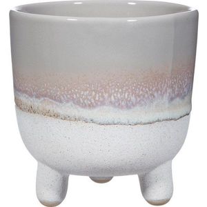 Šedý květináč Sass & Belle Bohemian Home Mojave, ø 11, 7 cm obraz