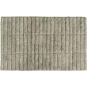 Zelenobéžová koupelnová předložka 80x50 cm Tiles - Zone obraz