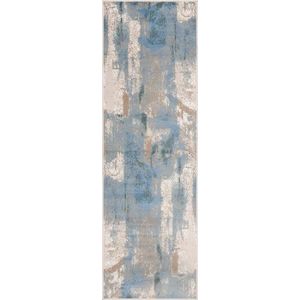 Světle modrý běhoun 80x250 cm Sensi Zashi – FD obraz