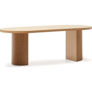 Jídelní stůl v dekoru dubu 100x200 cm Nealy – Kave Home obraz
