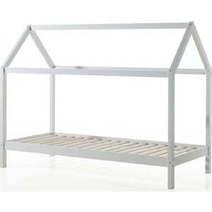 Bílá domečková dětská postel 90x200 cm Dallas - Vipack obraz