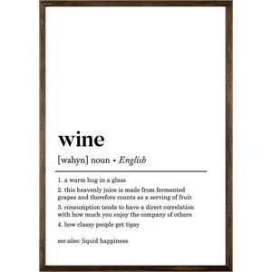 Obraz 50x70 cm Wine – Wallity obraz