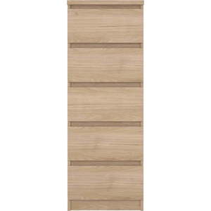 Komoda v dekoru dubu v přírodní barvě 40x111x50 cm Naia – Tvilum obraz