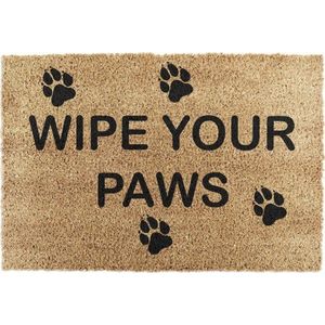 Rohožka z kokosového vlákna 40x60 cm Wipe Your Paws – Artsy Doormats obraz