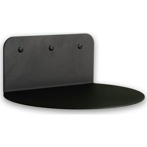 Černá kovová police 30 cm Flex – Spinder Design obraz