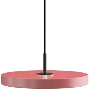 Růžové LED závěsné svítidlo s kovovým stínidlem ø 31 cm Asteria Mini – UMAGE obraz