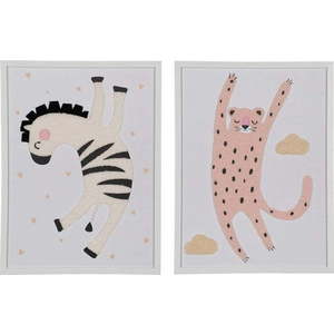 Dětské obrázky v sadě 2 ks 30x40 cm Animals – Ixia obraz