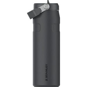 Černá termoska 700 ml The IceFlow™ Bottle Flip Straw 2.0 Black – Stanley obraz