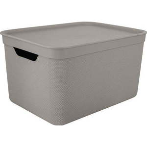 Plastový úložný box s víkem Deco - Rotho obraz