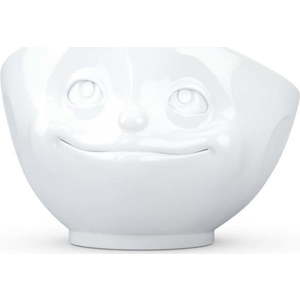 Bílá porcelánová zamilovaná miska 58products obraz