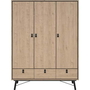 Šatní skříň v dekoru dubu v přírodní barvě 150x200 cm Ry – Tvilum obraz