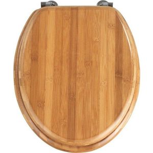 Záchodové prkénko 37 x 42, 5 cm Bamboo – Wenko obraz