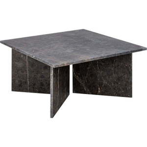 Černý mramorový konferenční stolek 90x90 cm Vega – Actona obraz