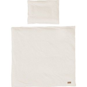 Krémové dětské povlečení do postýlky 80x80 cm Seashells – Roba obraz