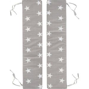 Šedobéžové povlaky k dětskému zahradnímu setu v sadě 2 ks 18x90 cm Little Stars – Roba obraz