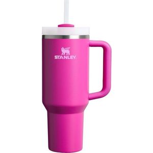 Růžová termoska s brčkem 1, 18 l Quencher H2.O FlowState – Stanley obraz