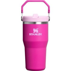 Růžová termoska 600 ml IceFlow Flip Straw 2.0 – Stanley obraz