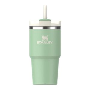 Šalvějově zelená termoska s brčkem 600 ml Quencher H2.O FlowState – Stanley obraz