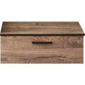 Hnědá nízká koupelnová skříňka v dekoru dubu 71x27 cm Set 374 - Pelipal obraz