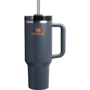 Tmavě modrá termoska s brčkem 1, 18 l Quencher H2.O FlowState – Stanley obraz