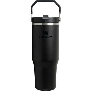 Černá termoska 890 ml IceFlow Flip Straw 2.0 – Stanley obraz