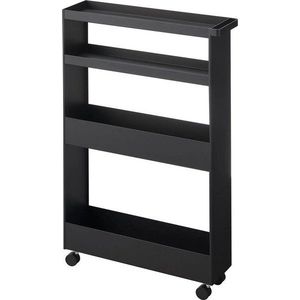 Matně černý ocelový koupelnový regál 48x80, 5 cm Tower – YAMAZAKI obraz