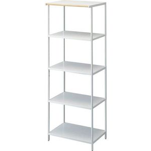 Matně bílý ocelový regál 60x170x46, 5 cm Tower – YAMAZAKI obraz