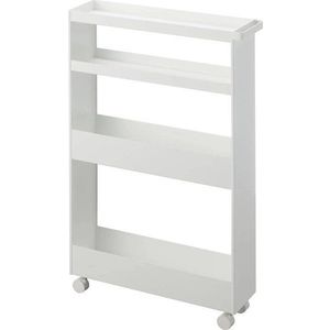 Matně bílý ocelový koupelnový regál 48x80, 5 cm Tower – YAMAZAKI obraz