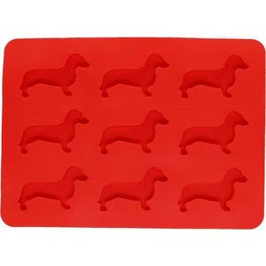 Silikonová forma na led Sausage Dog – Rex London obraz