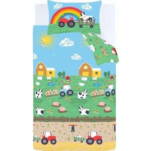 Dětské povlečení na dvoulůžko 200x200 cm Farmyard Animals – Catherine Lansfield obraz