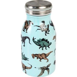 Světle modrá nerezová dětská lahev 250 ml Prehistoric Land – Rex London obraz