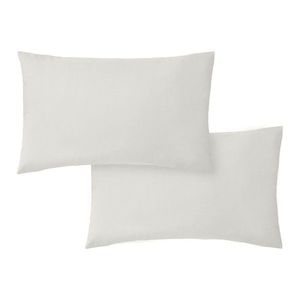Povlaky na polštáře v sadě 2 ks z bavlněného saténu 50x75 cm Cotton Sateen – Bianca obraz