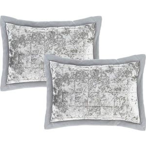 Povlaky na polštáře v sadě 2 ks 75x50 cm Crushed Velvet – Catherine Lansfield obraz