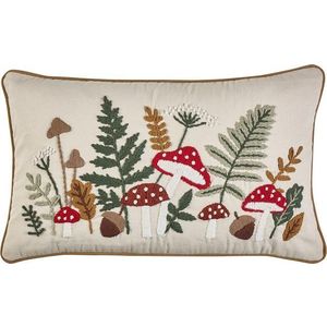 Bavlněný dekorační polštář 30x50 cm Embroidery Woodland – Catherine Lansfield obraz