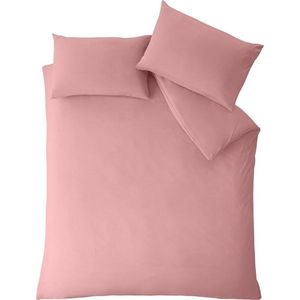 Růžové povlečení na jednolůžko 135x200 cm So Soft Non-Iron – Catherine Lansfield obraz