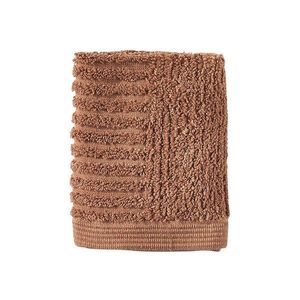 Froté bavlněný ručník v terakotové barvě 30x30 cm Classic – Zone obraz