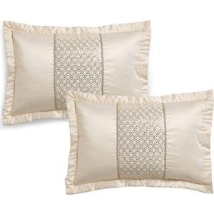 Povlaky na polštáře v sadě 2 ks z mikrosaténu 75x50 cm Deco Sequin – Catherine Lansfield obraz