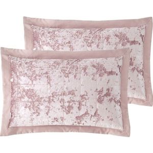 Povlaky na polštáře v sadě 2 ks 75x50 cm Crushed Velvet – Catherine Lansfield obraz