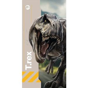 Šedá bavlněná dětská osuška 70x140 cm Jurassic World "Rebirth" – Jerry Fabrics obraz